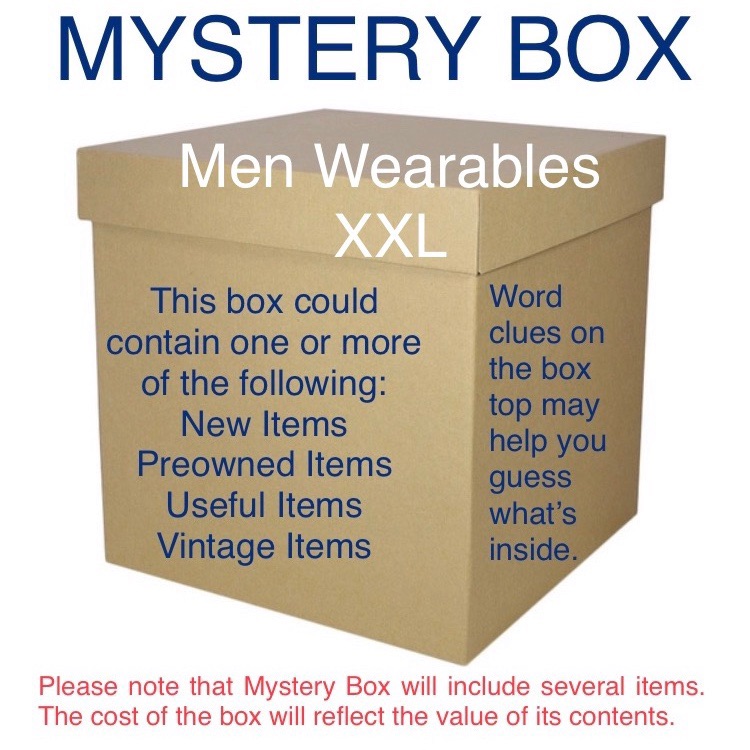 Mystery Box Filled With Mystery Items Preowned Mystery Box Filled With Mystery Items Preowned